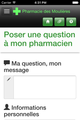 Pharmacie des Moulières screenshot 3