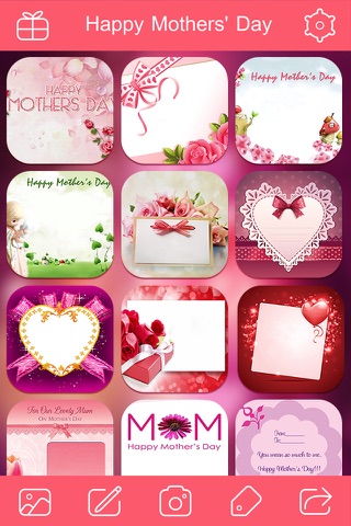 Mother's Day Photo Frame.s, Sticker.s & Greeting Card.s Make.r HD screenshot 4