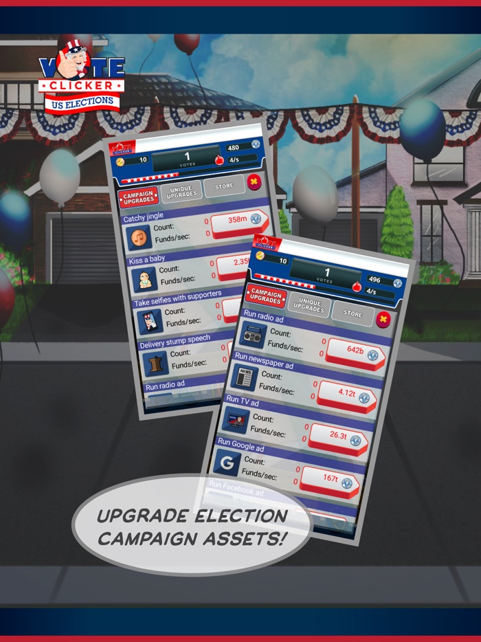 Vote Clicker Americas Next President