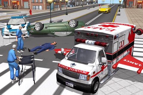 Furious & Fast 911 Ambulance Pilot the Flying Simulator screenshot 3