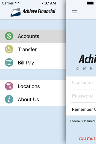 Achieve FCU screenshot 2