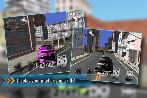Precision 3D Car Parking-Street Parking Vehicle Test Drive and Transporter Truck Simulator screenshot 2