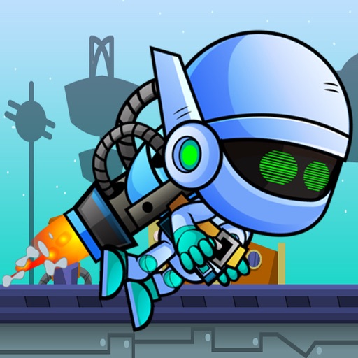 Jetpack Robot - The Endless Flash Runner Game iOS App