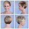 This is an app focusing on short hairstyles for round faces