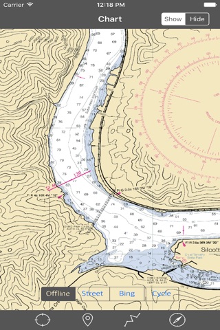 Snake River (WA) Marine Map screenshot 4