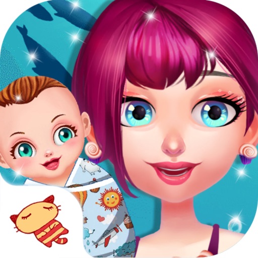 Mermaid Mommy's Baby Diary - Magic Ocean Clinic/Newborn Infant Salon iOS App