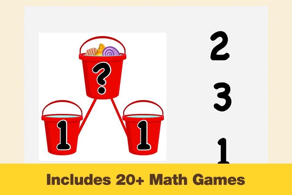 Kindergarten Math - Games for Kids in Pr-K and Preschool Learning First Numbers, Addition, and Subtraction screenshot 4