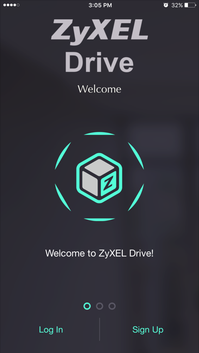 How to cancel & delete ZyXEL Drive from iphone & ipad 1