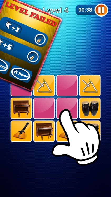 Memory Game With Instruments : Let Kids Match Card.s & Learn Every Musical Instrument screenshot-3