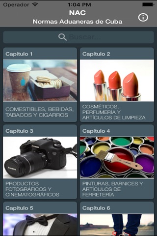 Normas Aduaneras de Cuba screenshot 2