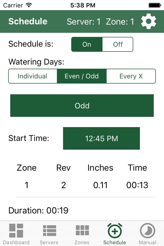 IrriGreen Genius Mobile App screenshot 4