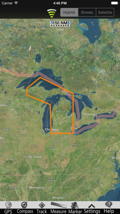Michigan Lakes GPS Nautical charts screenshot-4