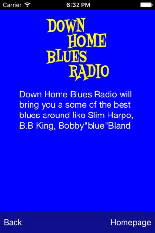 Down Home Blues Radio screenshot 2