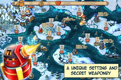 Iron Sea Defenders HD TD screenshot 3