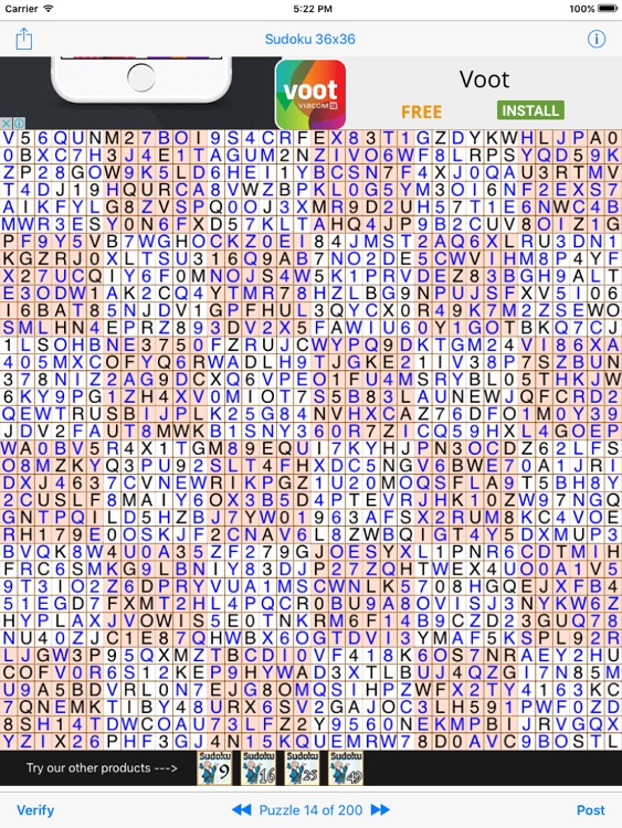 Sudoku 36x36 (for iPad) screenshot-4