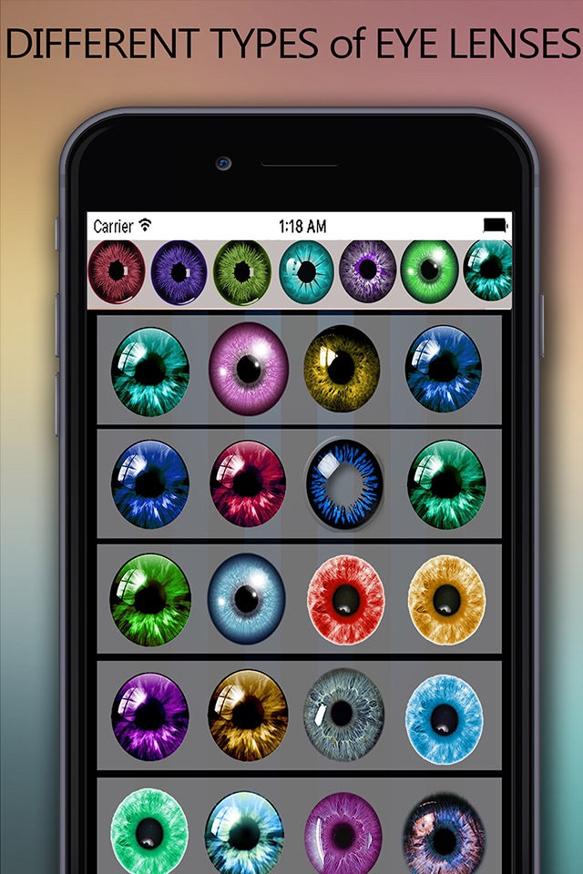 Eye studio- Color Changer & Eye Retouch Tool for Girls screenshot 3