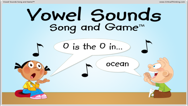 Vowel Sounds Song and Game™(圖1)-速報App