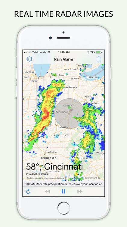 Rain Alarm XT - Radar & Push