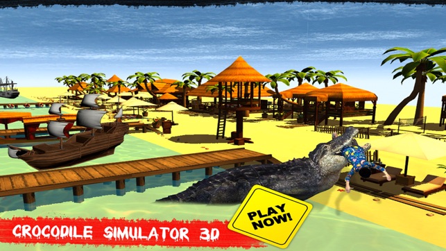 Crocodile Simulator 3D!(圖1)-速報App