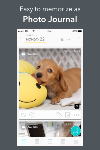 DAYS7 - Photo Journal / Lifelog App screenshot 4
