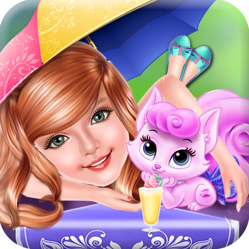 Girl Princess Summer Party pool games for girls icon