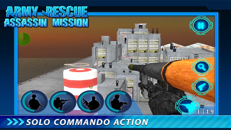 Army Rescue Assassin Mission screenshot-4