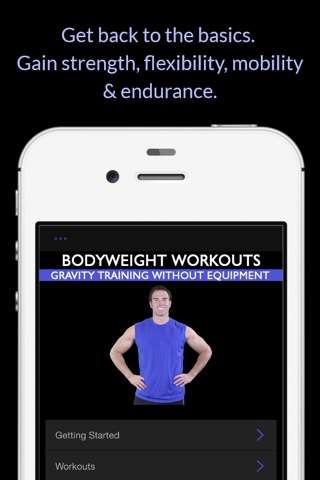 Bodyweight Workouts: Gravity Training Without Equipment screenshot 2