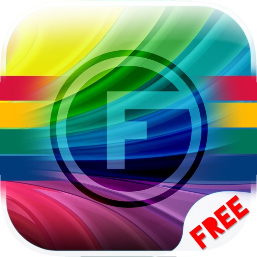 Fonts Shape Rainbow : Text Mask Wallpaper Themes Colorfy Free icon