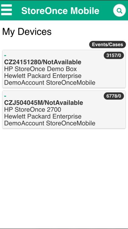 HPE StoreOnce Mobile