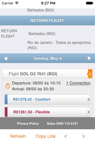 GOL Airline screenshot 4