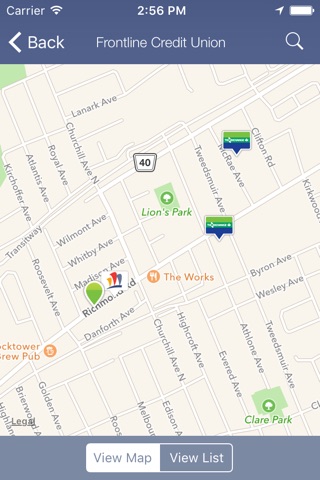 Frontline ATM Locator screenshot 3