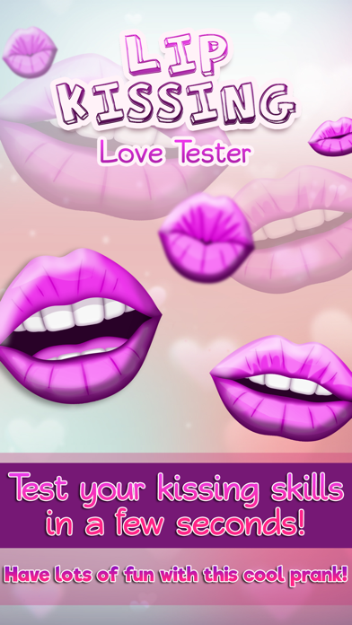 How to cancel & delete Lip Kissing Love Tester - Grade Yourself with Smooch Analyzer & Tease People with Result.s from iphone & ipad 1