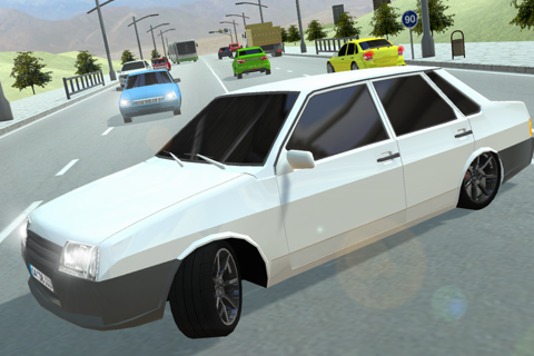 Russian Cars: 99 and 9 in City screenshot 2