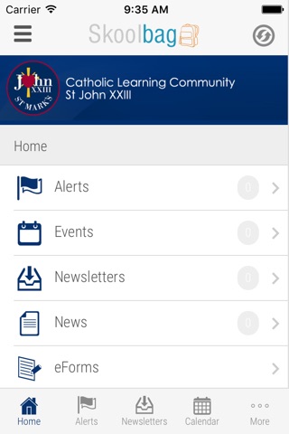 Catholic Learning Community St John XXIII - Skoolbag screenshot 2