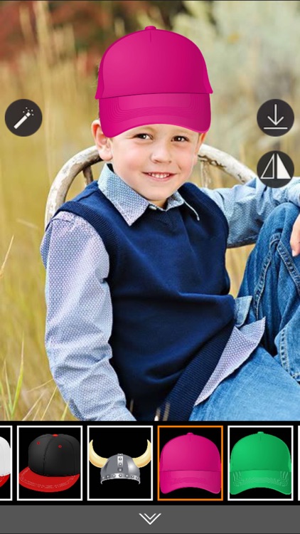 Boy Hat Photo Booth - Photo editor