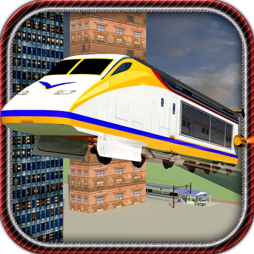 Flying Bullet Train Simulator icon