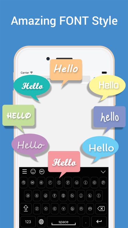 Fancy Font Keyboard free - Cool Text For Chat screenshot-3