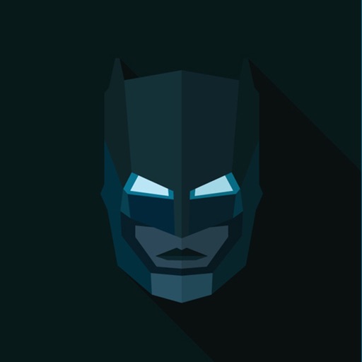 Unique Wallpapers for Batman Free HD with Emoji Stickers, Filters and Fan Art