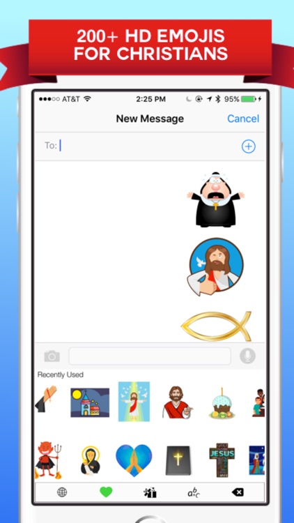 Holymoji - Christian HD Emoji & Emoticons Keyboard