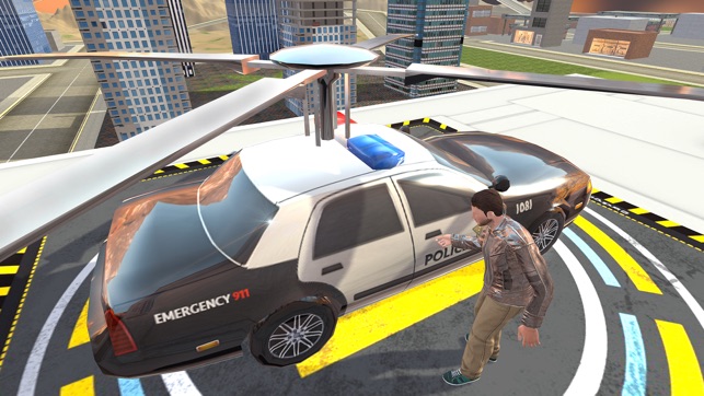 Flying Police Car Gangsters LA - All in One Prison Sniper & (圖4)-速報App