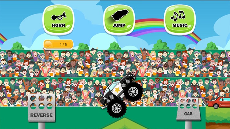 Monster Trucks Game for Toddlers and Kids screenshot-3