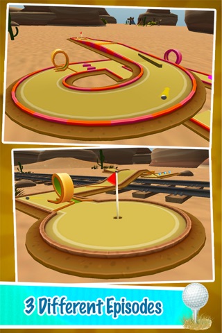 Mini Golf : Desert Edition 2016 - Play golf holes in classic sand environment by BULKY SPORTS screenshot 3