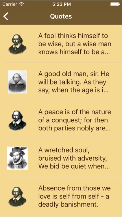 William Shakespeare Quote - The best quotes