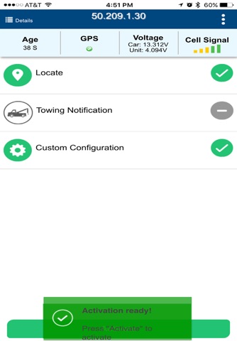 Ituran Activations App screenshot 4
