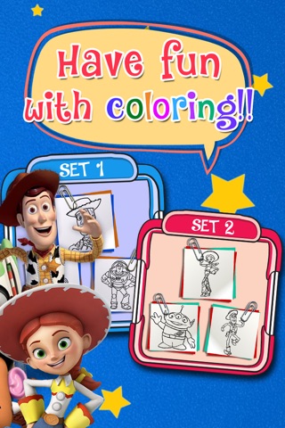 Coloring & Picture Book Pro Cowboy Cartoon Games screenshot 3
