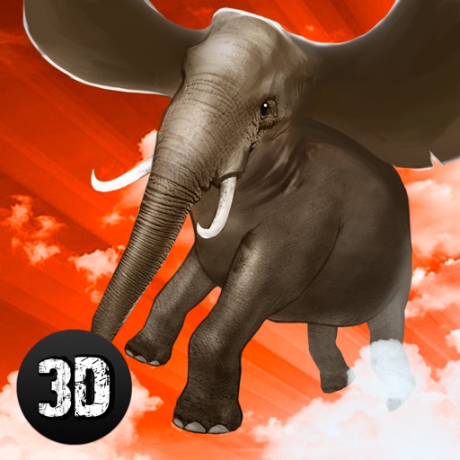 Wild Flying Elephant Simulator 3D Full icon