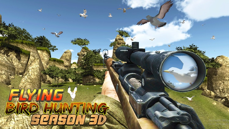 Flying Bird Hunting Season 3D Simulator: Sniper Hunter in Safari Jungle