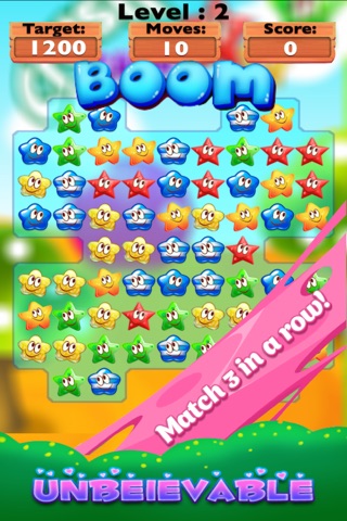 Candy Star Superior Crush Boom-The best match 3 puzzel game for boys and girls screenshot 3