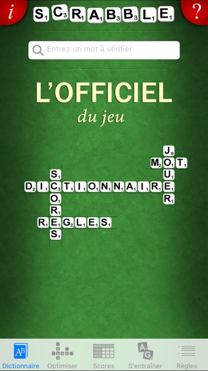 L’Officiel du SCRABBLE® Dictionnaire