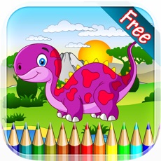 Activities of Dinosaur Coloring Book 4 - Drawing and Painting Colorful for kids games free